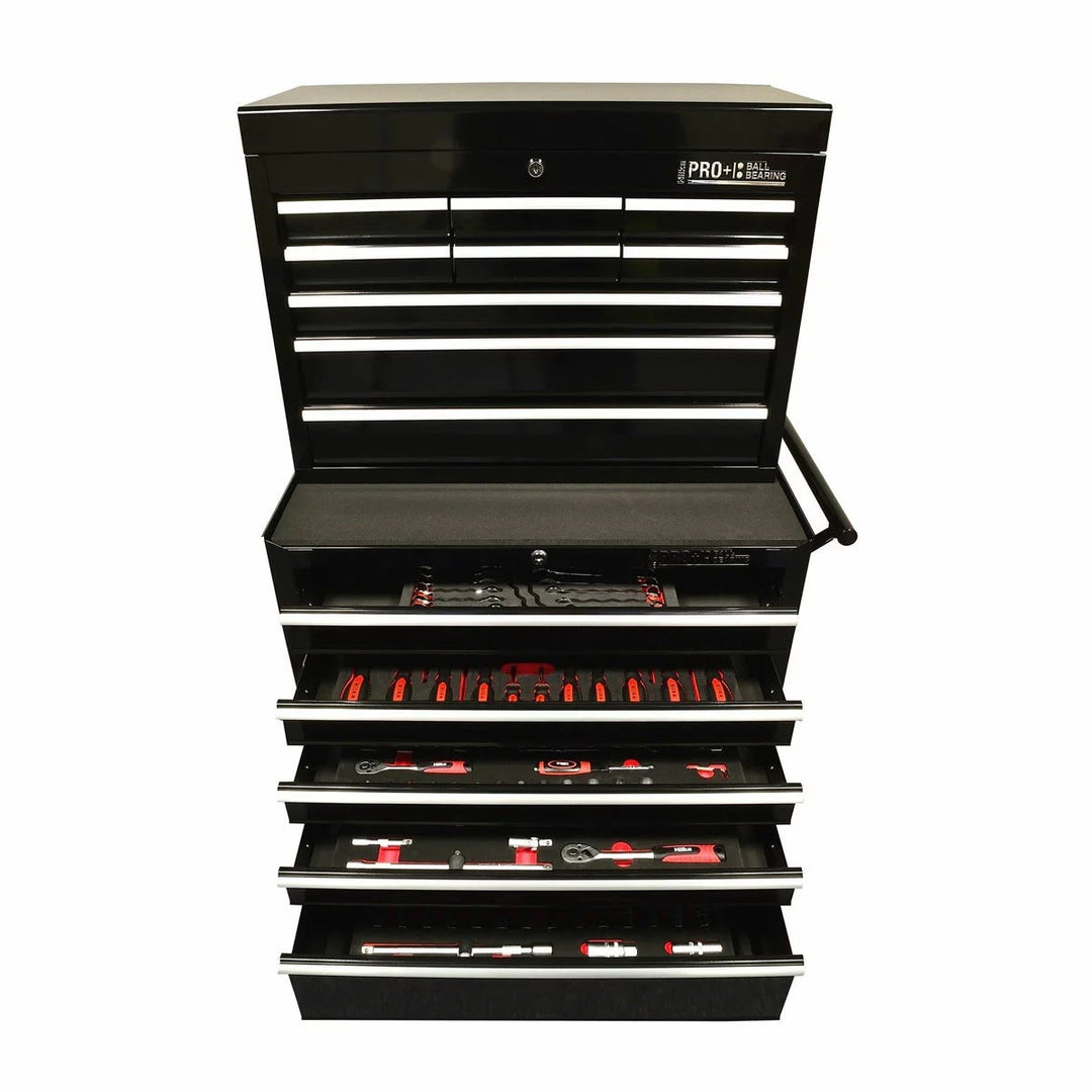 Hilka 186 Piece EVA Kit in HD Pro+ 15-Drawer Chest and Trolley