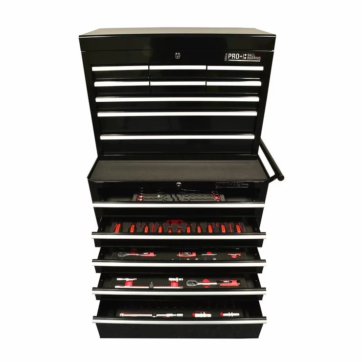 Hilka 186 Piece EVA Kit in HD Pro+ 15-Drawer Chest and Trolley