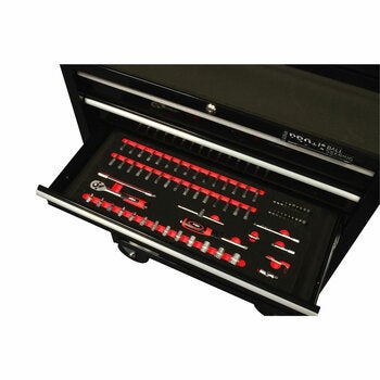 Hilka 186 Piece EVA Kit in HD Pro+ 15-Drawer Chest and Trolley