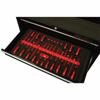 Hilka 186 Piece EVA Kit in HD Pro+ 15-Drawer Chest and Trolley