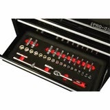 Hilka 186 Piece EVA Kit in HD Pro+ 15-Drawer Chest and Trolley