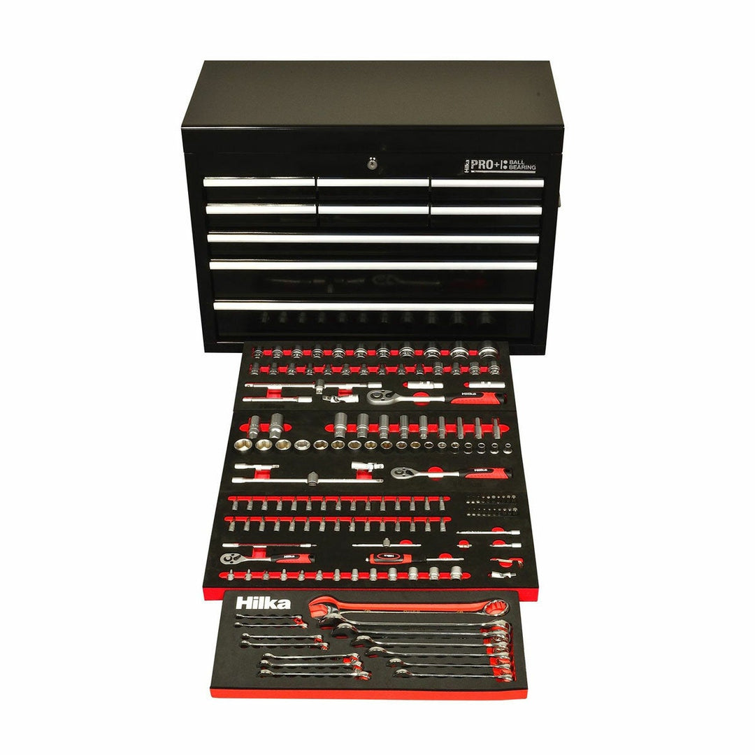 Hilka 156 Piece EVA Kit in HD Pro+ 9-Drawer Chest