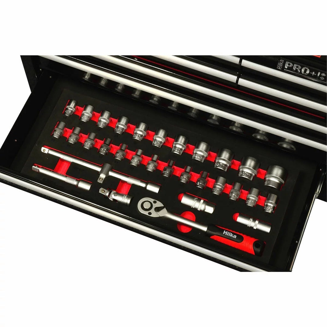 Hilka 156 Piece EVA Kit in HD Pro+ 9-Drawer Chest