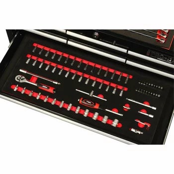 Hilka 156 Piece EVA Kit in HD Pro+ 9-Drawer Chest