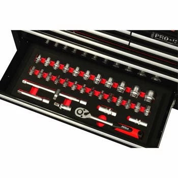 Hilka 156 Piece EVA Kit in HD Pro+ 9-Drawer Chest