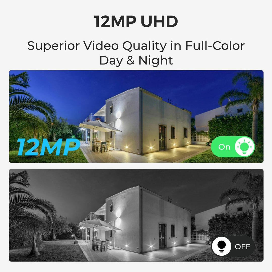 Reolink 12MP (4K+) UHD NVR PoE 16 x Channel / 16 x Turret Cameras with 4TB HDD
