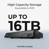 Reolink 12MP (4K+) UHD NVR PoE 16 x Channel / 16 x Turret Cameras with 4TB HDD