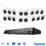 Reolink 12MP (4K+) UHD NVR PoE 16 x Channel / 16 x Turret Cameras with 4TB HDD