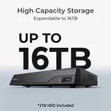 Reolink 12MP (4K+) UHD NVR PoE 16 x Channel / 16 x Turret Cameras with 4TB HDD
