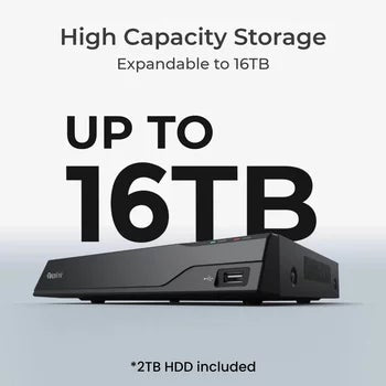 Reolink 12MP (4K+) UHD NVR PoE 16 x Channel / 16 x Turret Cameras with 4TB HDD