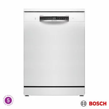 Bosch SMS4EMW06G Series 4, Freestanding 14 Place Setting Dishwasher, B Rated in White