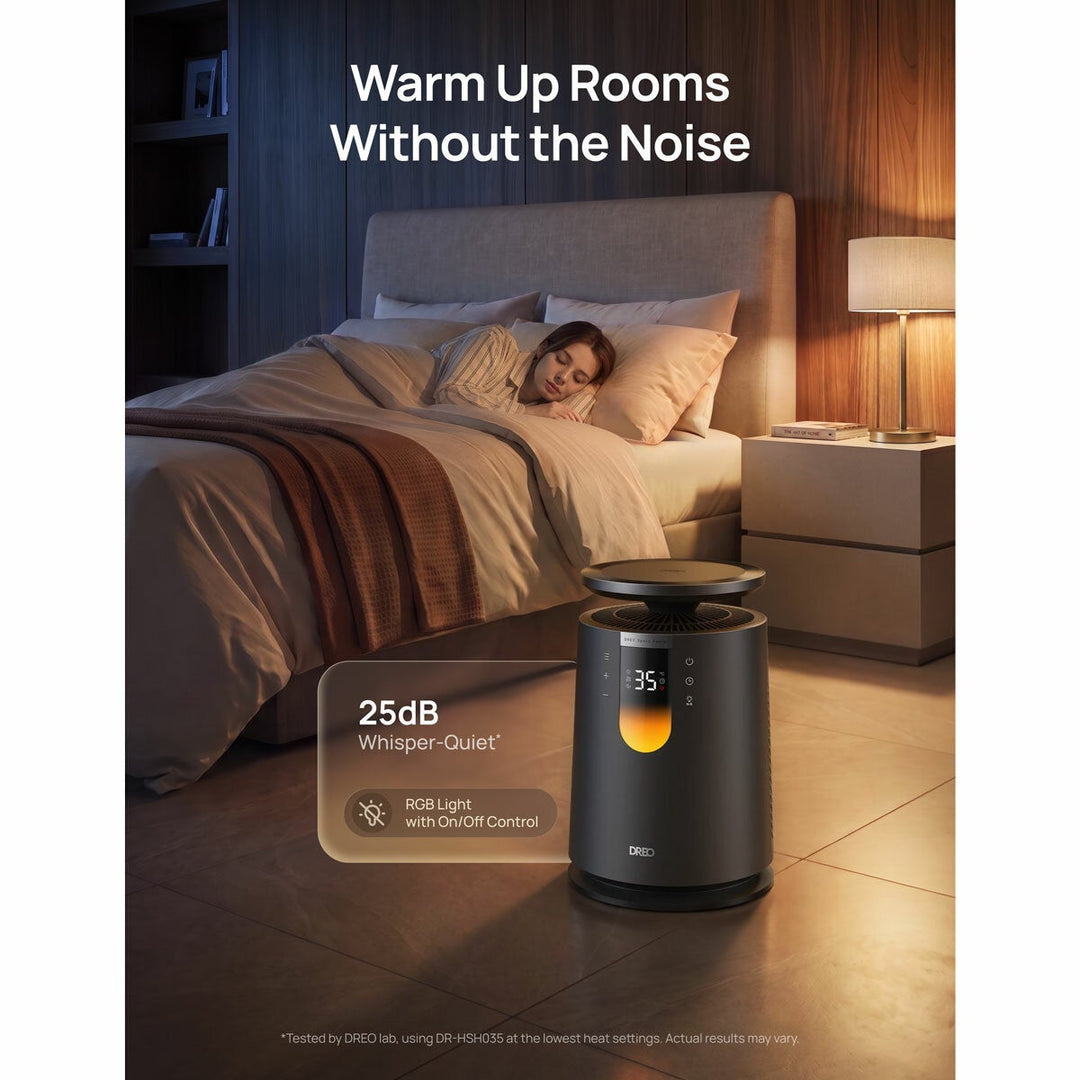 DREO DR-HSH035 Whole Room Heater 725 in Black