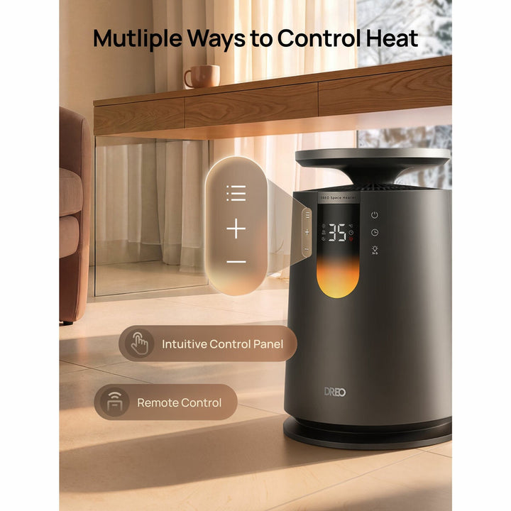 DREO DR-HSH035 Whole Room Heater 725 in Black