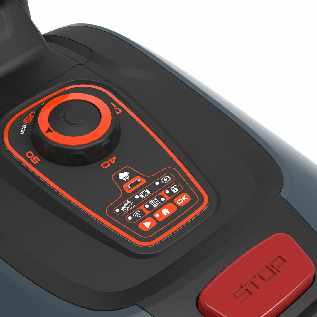 Yard Force Ivision I600 Robotic Lawnmower + Charging Station (600m² cutting area)