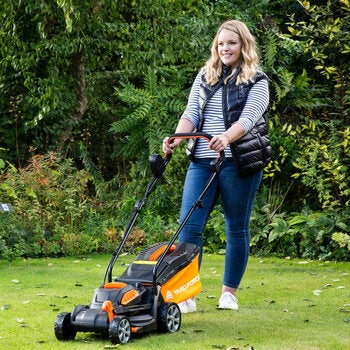 Yard Force 20V 33cm Brushless Cordless Mower &amp; 20V 25cm Line Trimmer Bundle
