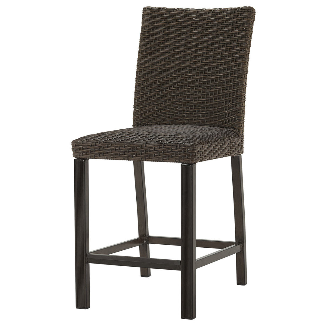 Agio McKenzy 7 Piece High Dining Wicker Patio Set + Cover