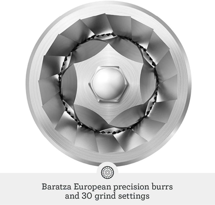 Sage - The Barista Touch Impress - Bean to Cup Coffee Machine, Grinder and Milk Frother, Cappuccino, Latte, Espresso Maker, 8 Presets, Milk Jug, 1700 W and Cold Brew Function, Brushed Stainless Steel