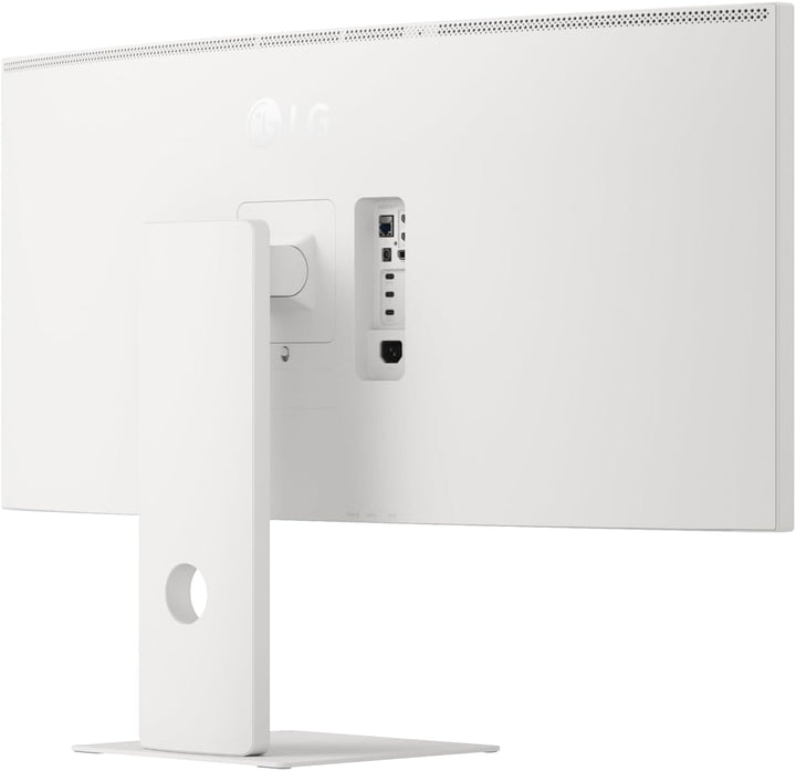 LG UltraFine Monitor 40U990A - Curved UltraWide 5K2K (5120 x 2160p) Nano IPS Black 40 Inch, 120Hz, 5ms, DCI-P3 99%, HDR 600, FreeSync Premium, Speakers, Thunderbolt 5, HDMI 2.1, DP2.1, White