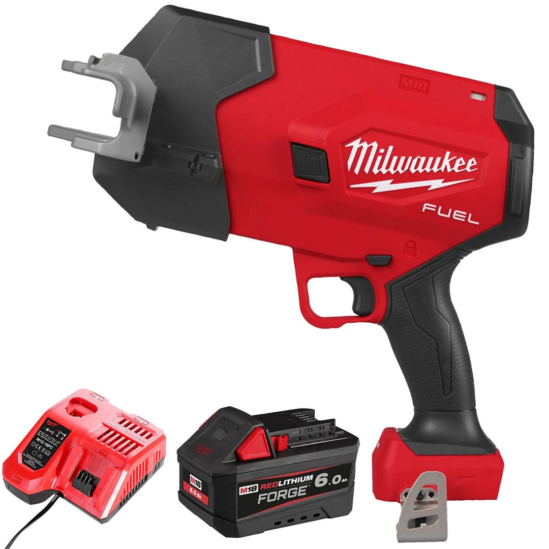 Milwaukee M18FPCS-0 18V M18 FUEL Brushless Steel Pipe Cutter with 1 x 6.0Ah Battery & Charger
