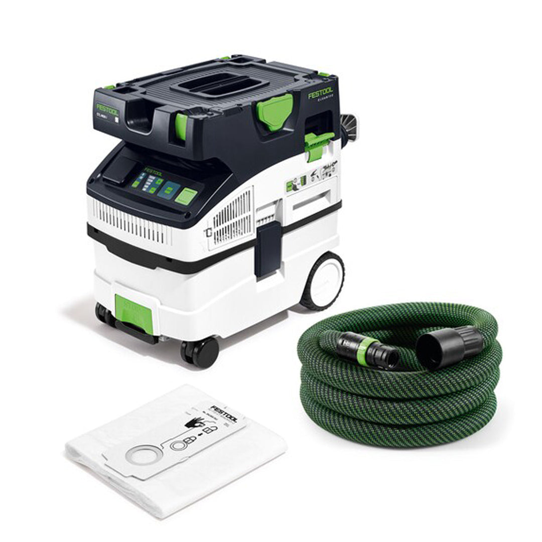 Festool CLEANTEC CTL MIDI I L-Class Wet and Dry Mobile Dust Extractor 15L 110V - 578320