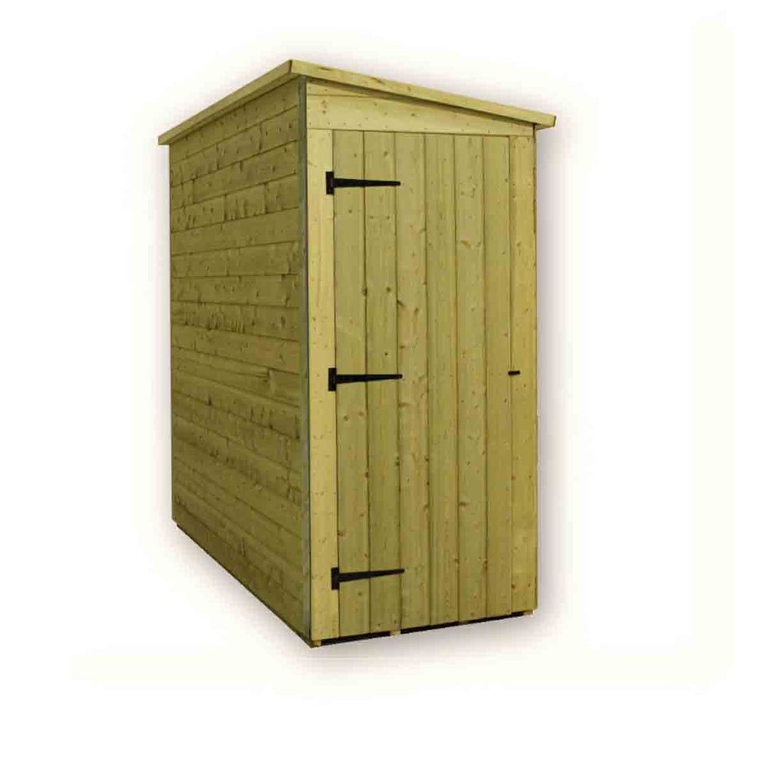 Empire 2200 Pent 5x3ft Wooden Garden Shed Door Right Side Panel