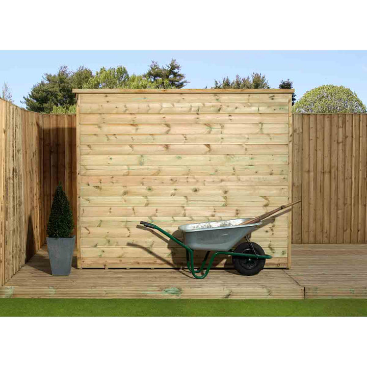 Empire 2200 Pent 5x3ft Wooden Garden Shed Door Right Side Panel