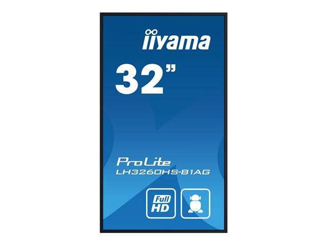 TieDex UK iiyama ProLite LH3260HS-B1AG 32" Class (31.5" viewable) LED-backlit LCD display - Full HD - for digital signage