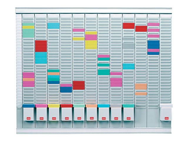 TieDex UK Nobo card planner board - 800 x 660 mm