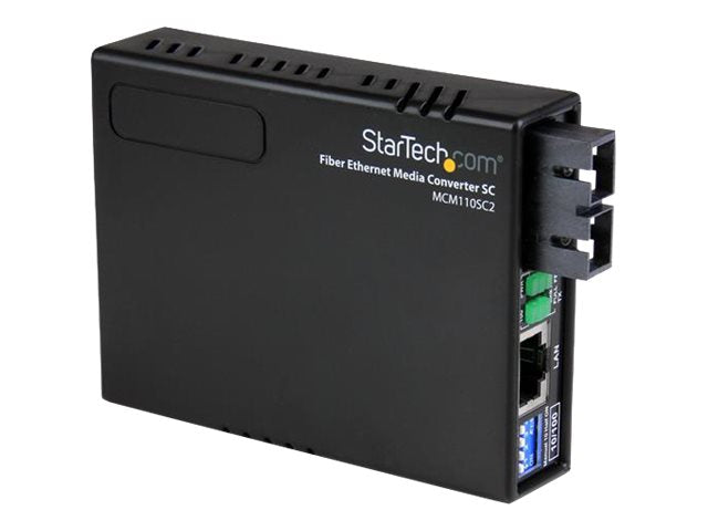 TieDex UK StarTech.com 10/100 Ethernet to Multi Mode Fiber Media Converter SC 2 km - fibre media converter - 10Mb LAN, 100Mb LAN