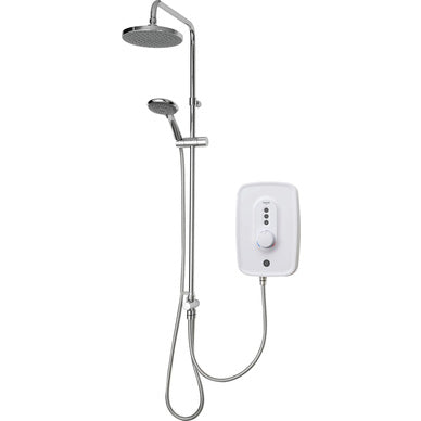 Triton Asta DuElec Electric Shower White 9.5kW