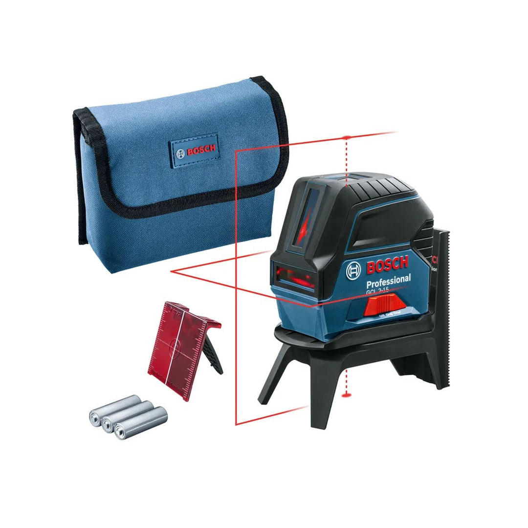 Bosch GCL 2-15 Professional Combi Laser With Rotating Mount Accurate Leveling & Alignment Tool 0601066E00