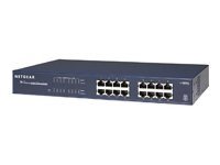 TieDex UK NETGEAR JGS516v2 - switch - 16 ports - unmanaged - rack-mountable