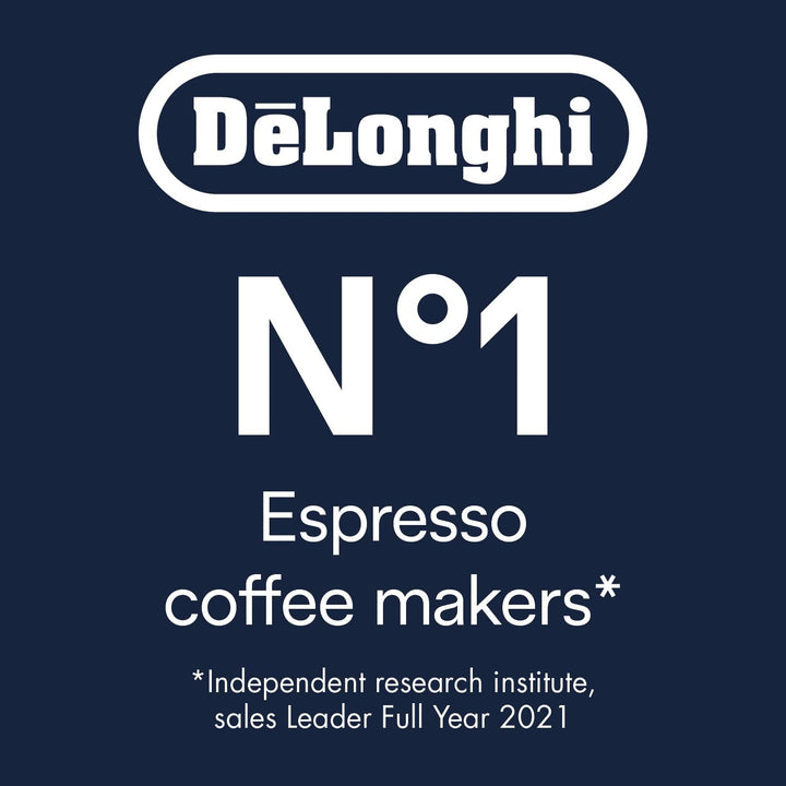 De'Longhi Eletta Explore Cold Brew ECAM452.67.G, Barista Coffee Machine with LatteCrema Hot and Cool, Espresso Machine, Automatic Coffee Bean Machine, Cold Extraction, Coffee Pot Included, Dark Grey
