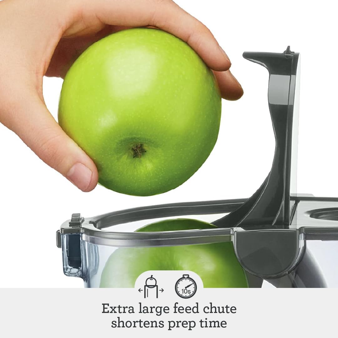 The Sage Big Squeeze Juicer, Brushed Stainless Steel, SJS700SIL
