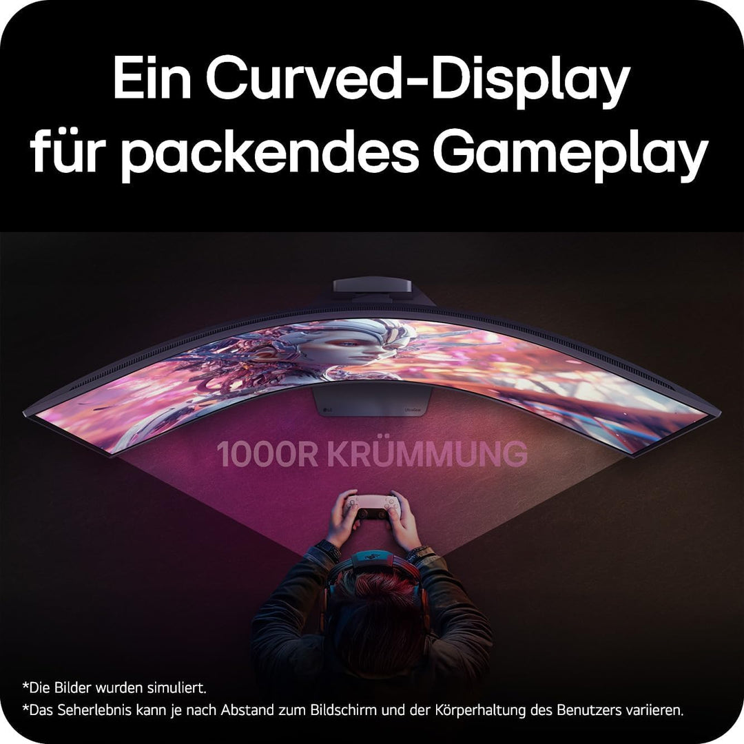 LG 52G930B-B - Ultragear Gaming Monitor, 51.6", VA, 5K2K, (5121x2160), 21:9, 240Hz, 1ms, FreeSync Premium, Flat, Pivotable/Height Adjustable, Black