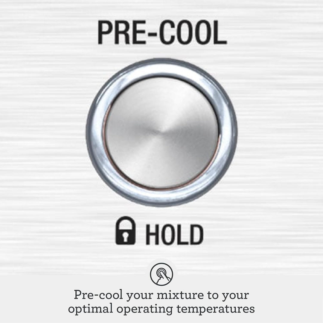 Sage - The Smart Scoop Ice Cream Maker - Self-Cooling Machine - Manual & Automatic Modes - Brushed Stainless Steel