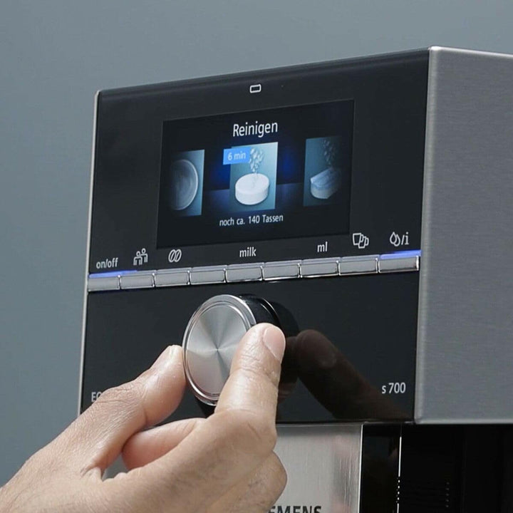 Siemens TZ80001B Cleaning Tablets EQ Bean to Cup Coffee Machines, White (Packaging may vary)