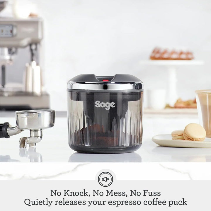 Sage - The Puck Sucker - Compatible with Sage Oracle and Dual Boiler Series - Quiet Vacuum Extraction, Easy Clean-Up