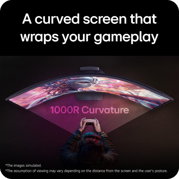 LG UltraGear evo G9 52G930B 52 inch 5K2K 240Hz Curved Gaming Monitor | World’s Largest 5K2K Display, 1000R Curve, 1ms GtG, HDR600, HDMI2.1, DP 2.1, USB-C 90W, FreeSync Premium