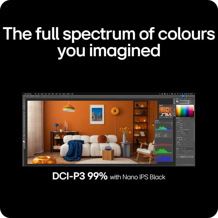 LG UltraFine Monitor 40U990A - Curved UltraWide 5K2K (5120 x 2160p) Nano IPS Black 40 Inch, 120Hz, 5ms, DCI-P3 99%, HDR 600, FreeSync Premium, Speakers, Thunderbolt 5, HDMI 2.1, DP2.1, White