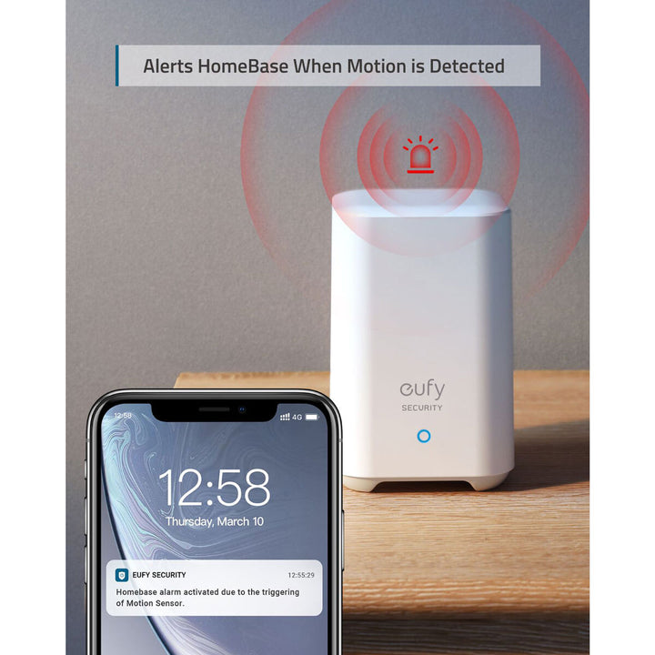 Eufy Motion Sensor Bundle - 3 Pack - No Monthly Fees