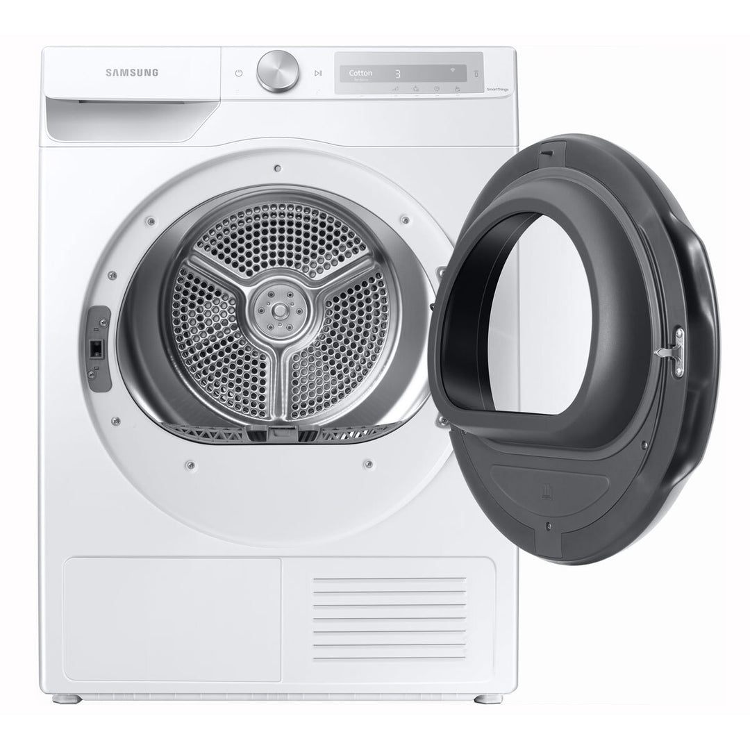 Samsung Series 6 DV90T6240LH/S1, 9kg, Heat Pump Tumble Dryer, A+++ Rated in White