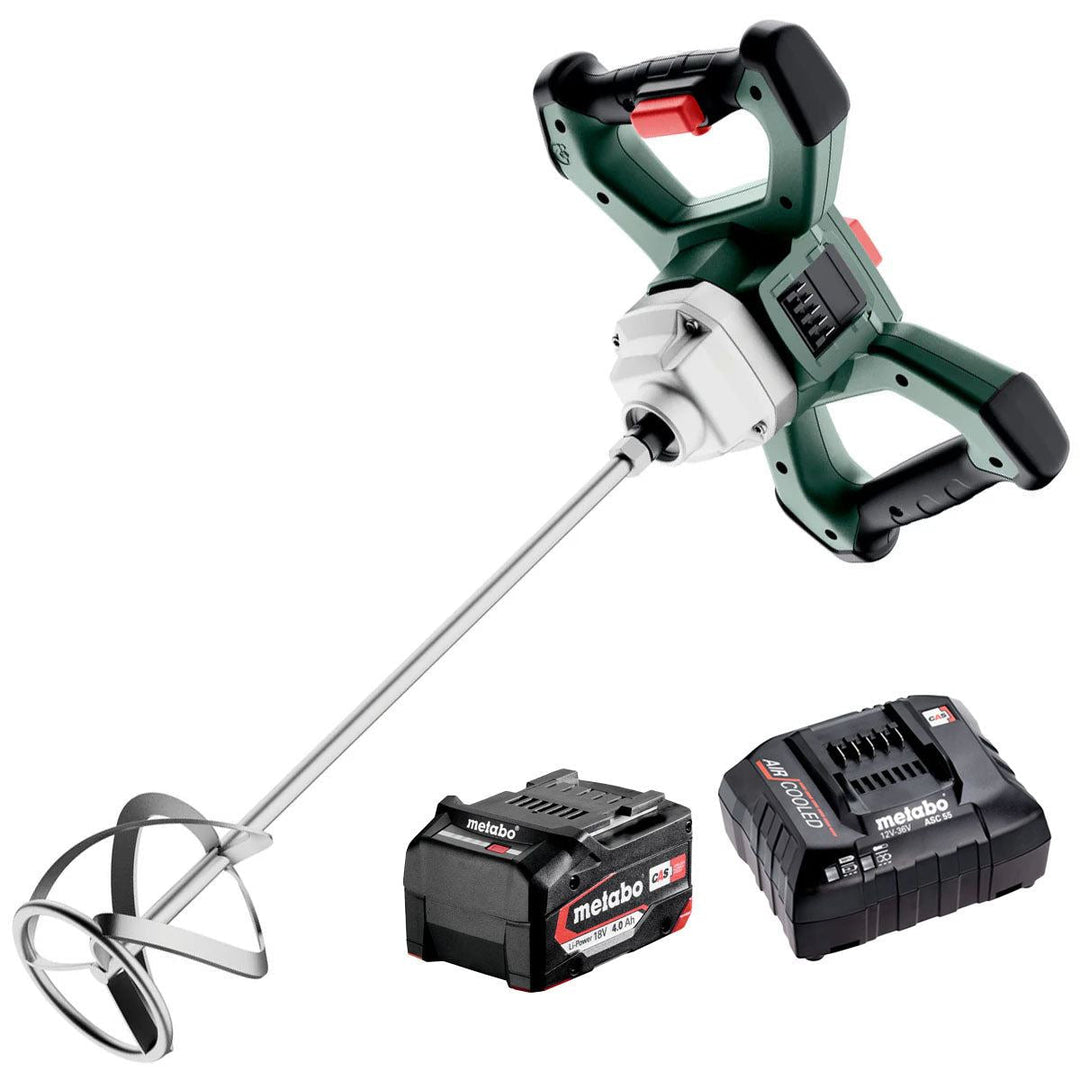 Metabo RW 18 LTX BL 120 18V Brushless 120mm Stirrer with 1 x 4.0Ah Battery & Charger