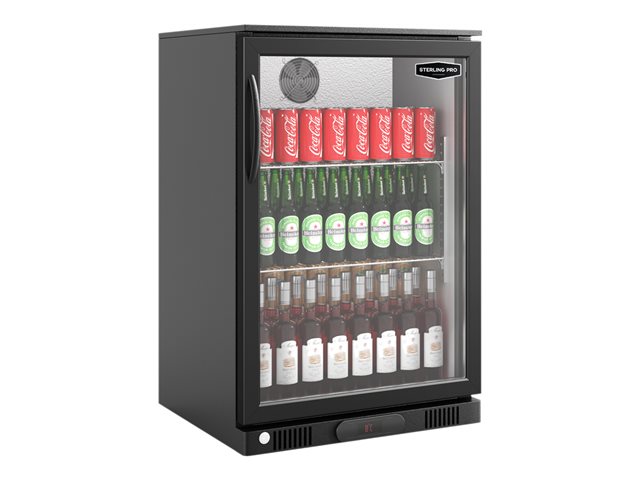 TieDex UK Sterling Pro Green SP1HC-BK - drinks chiller - freestanding - black