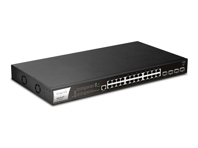 TieDex UK Draytek VigorSwitch P2282X - switch - 24 ports - Managed - rack-mountable