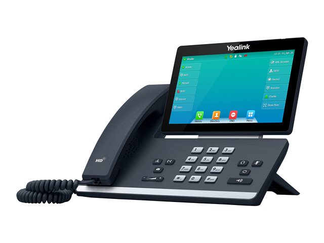 TieDex UK Yealink SIP-T57W - VoIP phone - with Bluetooth interface with caller ID - 3-way call capability