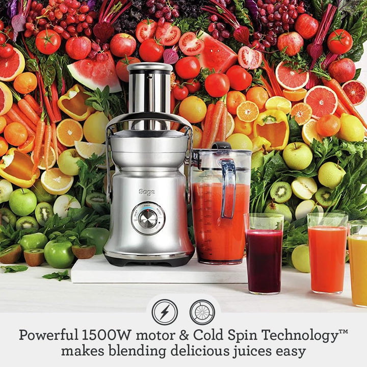 Sage - the Nutri Juicer Cold XL, Brushed Stainless Steel