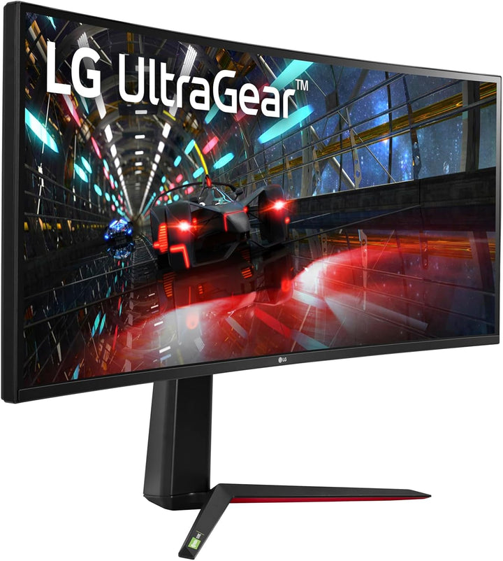 LG UltraGear Monitor 38GN950P - 37.5 inch, 21:9 Ratio, QHD+ Curved, 160Hz (O/C), 1ms (GtG), Nano IPS Display, HDR 600, G-Sync Compatible, AMD FreeSync Premium Pro