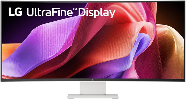 LG UltraFine Monitor 40U990A - Curved UltraWide 5K2K (5120 x 2160p) Nano IPS Black 40 Inch, 120Hz, 5ms, DCI-P3 99%, HDR 600, FreeSync Premium, Speakers, Thunderbolt 5, HDMI 2.1, DP2.1, White