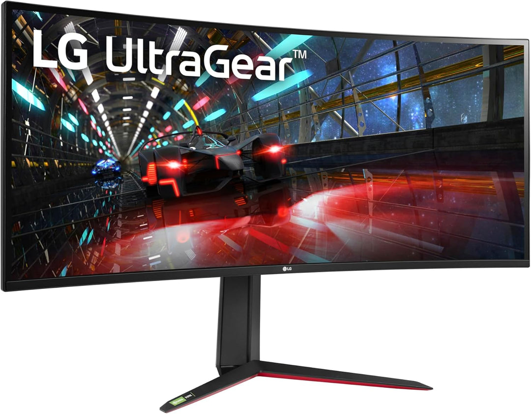 LG UltraGear Monitor 38GN950P - 37.5 inch, 21:9 Ratio, QHD+ Curved, 160Hz (O/C), 1ms (GtG), Nano IPS Display, HDR 600, G-Sync Compatible, AMD FreeSync Premium Pro